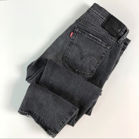 Levi's Denim - Levi's | Black Wedgie Straight Leg High Rise Jeans